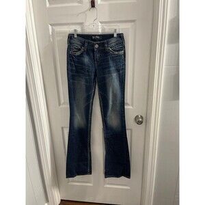 Silver Suki Mid Boot Jeans Size 27x35